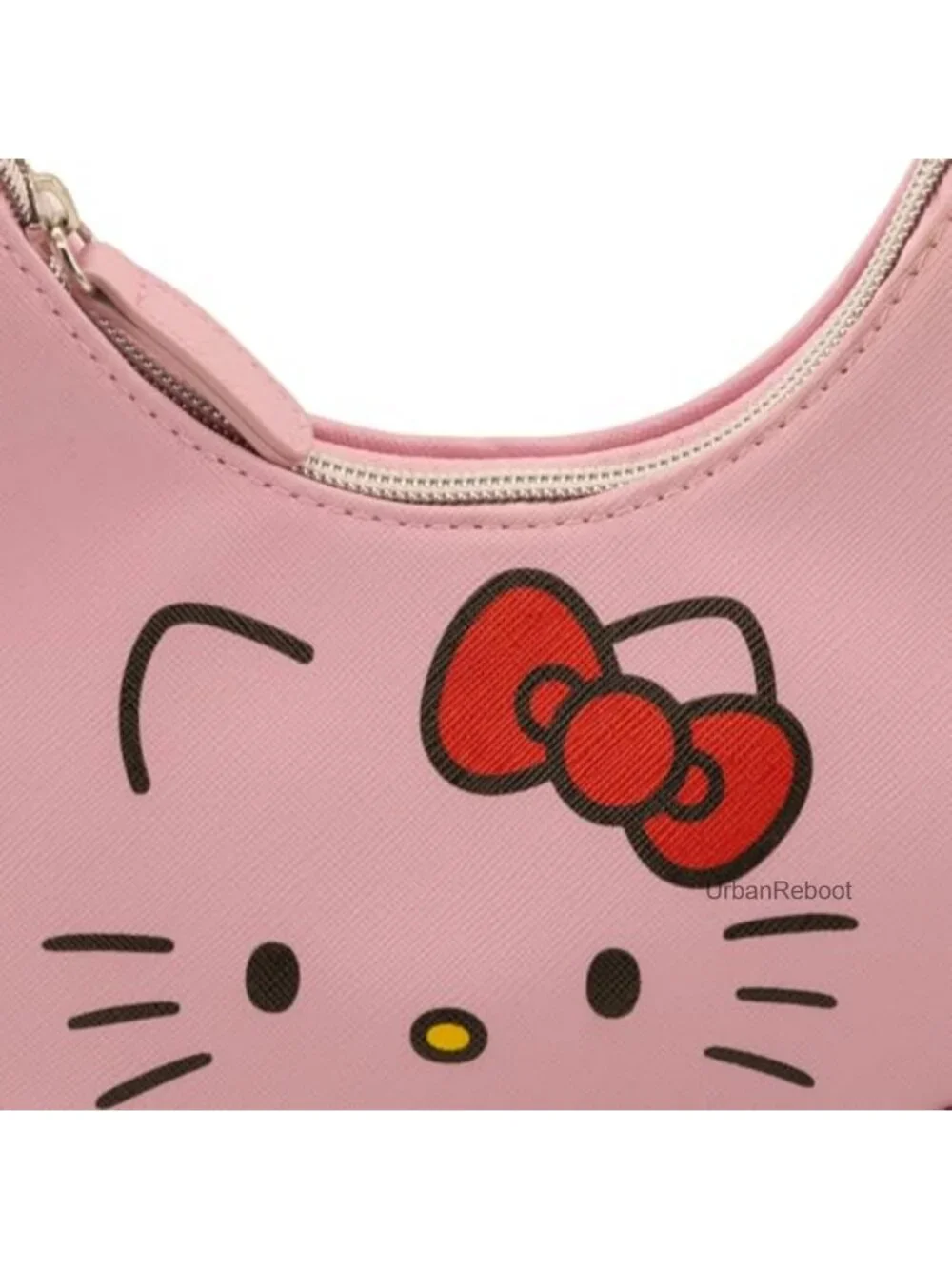 Hello Kitty Hobo Handbag Purse for Girls PU Leather Crossbody Shoulder Bag